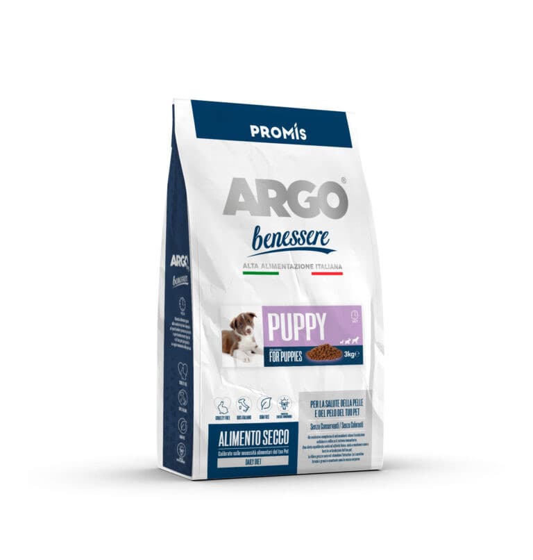 ARGO WELLNESS- ארגו וולנס מזון לגורי כלבים- 3 ק"ג