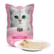 Kit Cat פטה פוש - טונה ובשר בקר, מתכון לגורים, עוף ודג לבן | קנה 10 וקב
