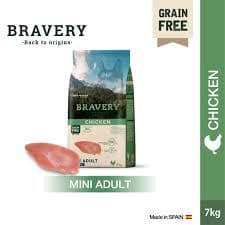 ברייברי Bravery - מזון יבש לגורים בטעם עוף + 3 חטיפים בונוס | 7 ק"ג