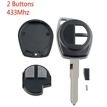 מכונית Smart Remote Key 2 כפתורים מתאים סוזוקי סוויפט Sx4 אלטו הצטרפות Vitara Ignis התזה 2007-2013 433Mhz - התמונה 1  